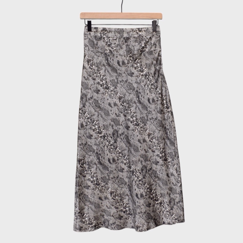 Free People Normandi Snake Printโ Midi Skirt